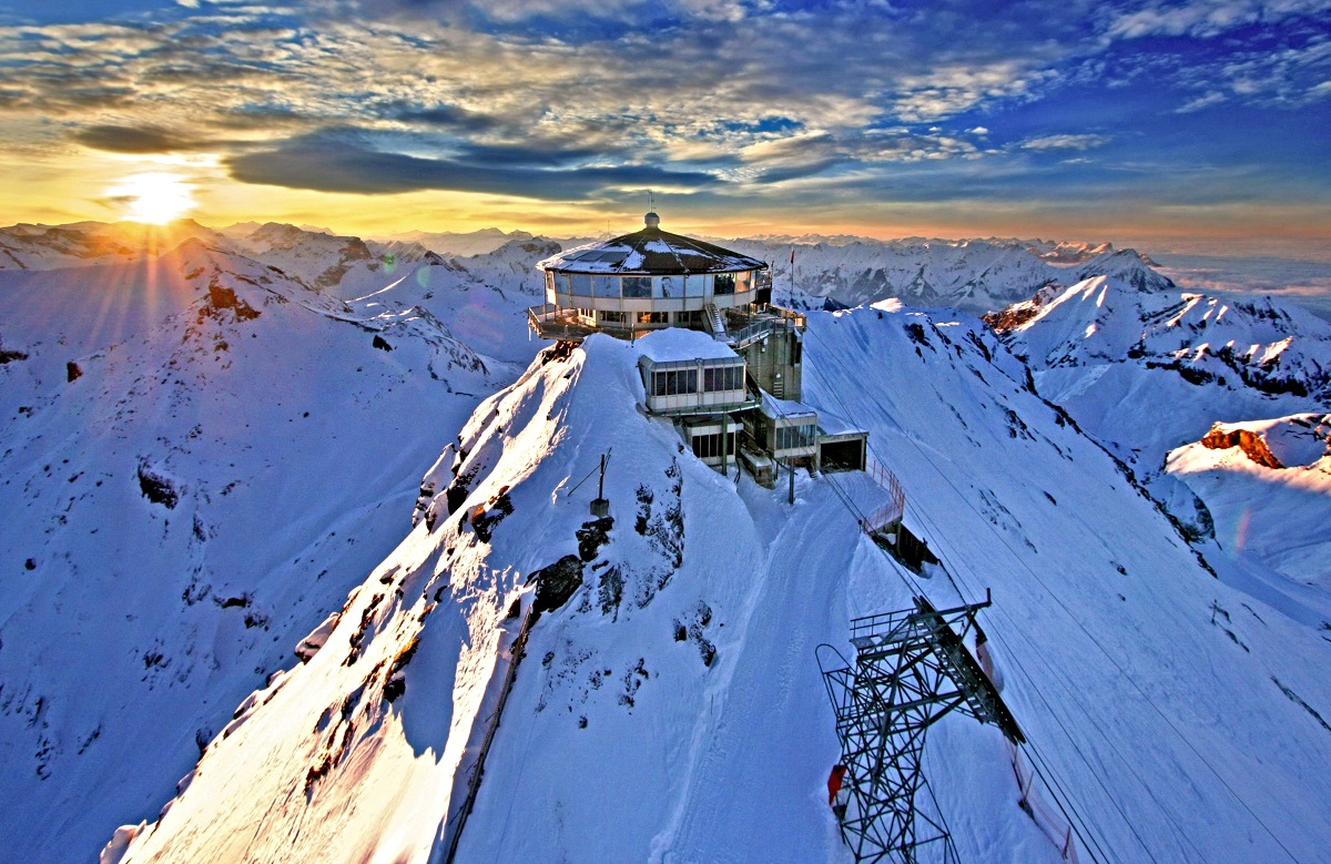 Schilthorn Berner Oberland Mürren Schweiz